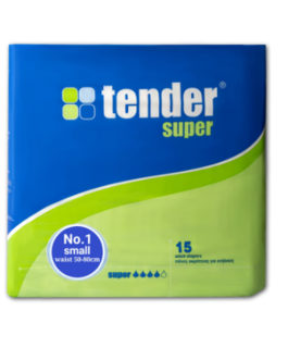 Tender Super Adult Disper  Small -15 Pcs